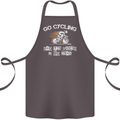 Go Cycling Say Voices in My Head Cyclist Cotton Apron 100% Organic Dark Grey