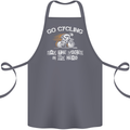 Go Cycling Say Voices in My Head Cyclist Cotton Apron 100% Organic Steel