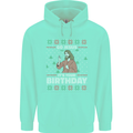Go Jesus It's Your Birthday Funny Christmas Childrens Kids Hoodie Peppermint