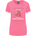 Go Jesus It's Your Birthday Funny Christmas Womens Wider Cut T-Shirt Azalea