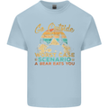 Go Outside Funny Camping Hiking Trekking Kids T-Shirt Childrens Light Blue