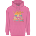 Go Outside Funny Camping Hiking Trekking Mens 80% Cotton Hoodie Azelea