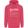 Goalie Keeper Football Ice Hockey Funny Childrens Kids Hoodie Heliconia