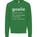 Goalie Keeper Football Ice Hockey Funny Kids Sweatshirt Jumper Irish Green