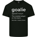 Goalie Keeper Football Ice Hockey Funny Kids T-Shirt Childrens Black