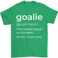 Goalie Keeper Football Ice Hockey Funny Mens T-Shirt Cotton Gildan Irish Green