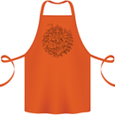 Goddess Shiva Hindu God Hinduism Religion Cotton Apron 100% Organic Orange