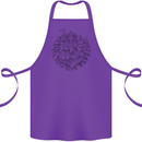 Goddess Shiva Hindu God Hinduism Religion Cotton Apron 100% Organic Purple
