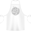 Goddess Shiva Hindu God Hinduism Religion Cotton Apron 100% Organic White