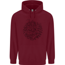 Goddess Shiva Hindu God Hinduism Religion Mens 80% Cotton Hoodie Maroon