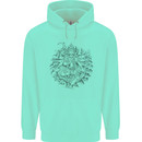 Goddess Shiva Hindu God Hinduism Religion Mens 80% Cotton Hoodie Peppermint