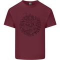 Goddess Shiva Hindu God Hinduism Religion Mens Cotton T-Shirt Tee Top Maroon