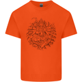 Goddess Shiva Hindu God Hinduism Religion Mens Cotton T-Shirt Tee Top Orange