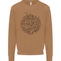 Goddess Shiva Hindu God Hinduism Religion Mens Sweatshirt Jumper Caramel Latte