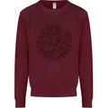 Goddess Shiva Hindu God Hinduism Religion Mens Sweatshirt Jumper Maroon