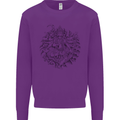 Goddess Shiva Hindu God Hinduism Religion Mens Sweatshirt Jumper Purple