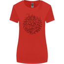 Goddess Shiva Hindu God Hinduism Religion Womens Wider Cut T-Shirt Red