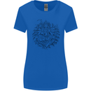 Goddess Shiva Hindu God Hinduism Religion Womens Wider Cut T-Shirt Royal Blue