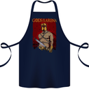 Gods of the Arena MMA Martial Arts Gym Cotton Apron 100% Organic Navy Blue
