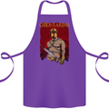 Gods of the Arena MMA Martial Arts Gym Cotton Apron 100% Organic Purple