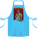 Gods of the Arena MMA Martial Arts Gym Cotton Apron 100% Organic Turquoise