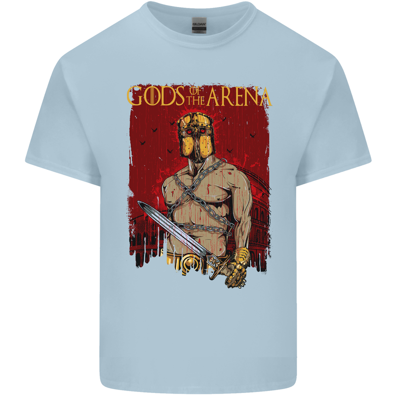 Gods of the Arena MMA Martial Arts Gym Kids T-Shirt Childrens Light Blue