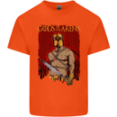 Gods of the Arena MMA Martial Arts Gym Kids T-Shirt Childrens Orange