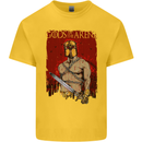 Gods of the Arena MMA Martial Arts Gym Kids T-Shirt Childrens Yellow