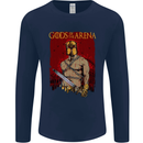 Gods of the Arena MMA Martial Arts Gym Mens Long Sleeve T-Shirt Navy Blue