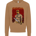 Gods of the Arena MMA Martial Arts Gym Mens Sweatshirt Jumper Caramel Latte