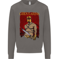 Gods of the Arena MMA Martial Arts Gym Mens Sweatshirt Jumper Charcoal