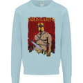 Gods of the Arena MMA Martial Arts Gym Mens Sweatshirt Jumper Light Blue