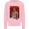 Gods of the Arena MMA Martial Arts Gym Mens Sweatshirt Jumper Light Pink
