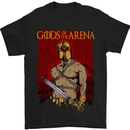 Gods of the Arena MMA Martial Arts Gym Mens T-Shirt Cotton Gildan Black