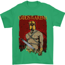 Gods of the Arena MMA Martial Arts Gym Mens T-Shirt Cotton Gildan Irish Green
