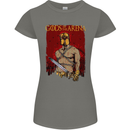 Gods of the Arena MMA Martial Arts Gym Womens Petite Cut T-Shirt Charcoal
