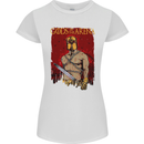 Gods of the Arena MMA Martial Arts Gym Womens Petite Cut T-Shirt White