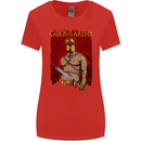 Gods of the Arena MMA Martial Arts Gym Womens Wider Cut T-Shirt Red