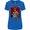 Gods of the Arena MMA Martial Arts Gym Womens Wider Cut T-Shirt Royal Blue