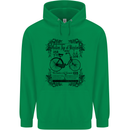Golden Age of Bicycles Cycling Cyclist Childrens Kids Hoodie Irish Green