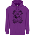 Golden Age of Bicycles Cycling Cyclist Childrens Kids Hoodie Purple