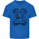 Golden Age of Bicycles Cycling Cyclist Kids T-Shirt Childrens Royal Blue