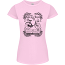 Golden Age of Bicycles Cycling Cyclist Womens Petite Cut T-Shirt Light Pink