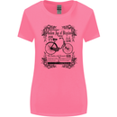 Golden Age of Bicycles Cycling Cyclist Womens Wider Cut T-Shirt Azalea