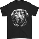 Golden Retiever Dog Mens T-Shirt 100% Cotton Black