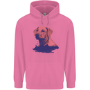 Golden Retriever Mountains Childrens Kids Hoodie Azalea