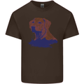 Golden Retriever Mountains Kids T-Shirt Childrens Chocolate