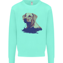 Golden Retriever Mountains Mens Sweatshirt Jumper Peppermint