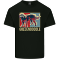 Goldendoodle Dog Art Kids T-Shirt Childrens Black