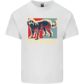 Goldendoodle Dog Art Kids T-Shirt Childrens White